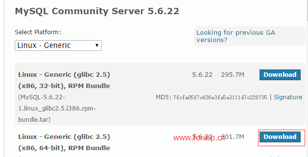 linux 安装mysql5.6